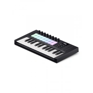 Taşınabilir 25 Mini Tuşlu USB MIDI Klavye Kontrolörü - DAW Entegrasyonu ile