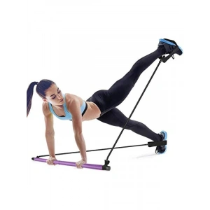 Taşınabilir Pilates Bar ve Direnç Bantı Kiti