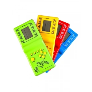 Taşınabilir Retro Oyun Konsolu – Nostaljik Tetris El Atari, Pilli ve Hafif