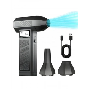 Taşınabilir Turbo Jet Fan, 130.000 RPM, LED Ekran