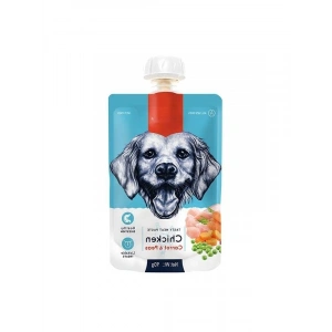 Tavuk Etli ve Havuçlu Köpek Et Ezmesi - 90 gr