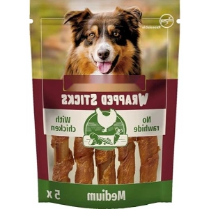 Tavuk Sargılı Köpek Ödül Çubukları - 5li Paket (5 x 125gr)