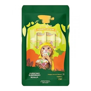 Tavuk ve Papatya Aromalı Sıvı Kedi Ödülü 5x15 gr