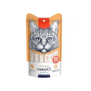 Tavuk ve Yengeç Aromalı 25 x 14 gr Kedi Ödülü