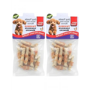 Tavuklu Lokmalık Munchy, 6 cm 12li Köpek Ödül Maması