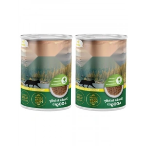 Tavuklu ve Jöleli Yaş Kedi Konserve Maması, 400 Gr, 2li Paket