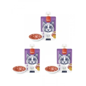 Taze Ördekli ve Balkabaklı Kedi Et Ezmesi - 90 Gr 3lü Paket
