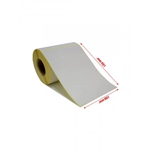 Termal Barkod Etiketi 150x100 mm, 250 Adet Rulo