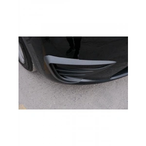 Tesla Model Y Uyumlu İkili Set Sis Farı Kaşı Mat Karbon