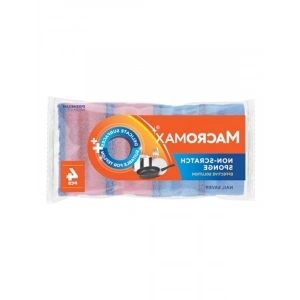 Tırnak Koruyuculu Çizmez Bulaşık Süngeri - 4lü Paket