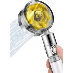 Turbo Led Işıklı Su Tasarruflu Duş Başlığı