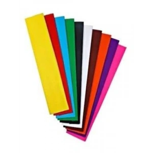 Turuncu Krapon Kağıdı 50 cm x 200 cm - Yaratıcı Projeler İçin İdeal