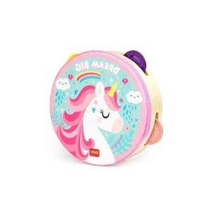 Unicorn Motifli Tamburin - Eğlenceli ve Renkli