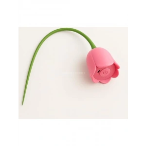 USB Şarjlı İnteraktif Kedi Oyuncağı, Lale Şeklinde
