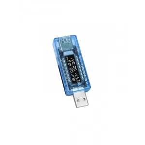 USB Voltmetre Ampermetre LED Gösterge Gerilim Ölçer