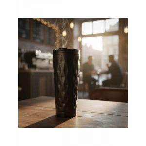 Vakum Yalıtımlı Paslanmaz Çelik Termos Kupa 400 ml