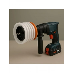 Vantuzlu, Körüklü Panç Toz Tutucu 14 cm