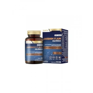 Vegan Multi Mineral Kompleks - 12 Mineral İçeren Takviye 60 Tablet