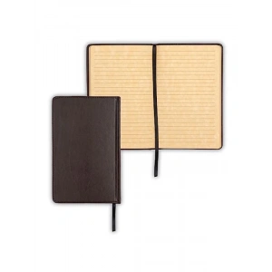 Vintage Ciltli Defter, 200 Sayfa Çizgili, Kahverengi, 13,25 x 20,25 cm