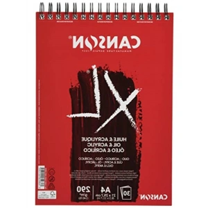 Yağlı ve Akrilik Boya Bloğu, DIN A4, 30 Yaprak, 290 g/m²