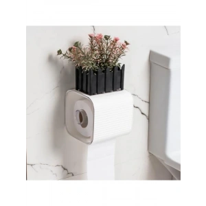 Yapışkanlı Banyo Tuvalet Kağıtlığı, Beyaz