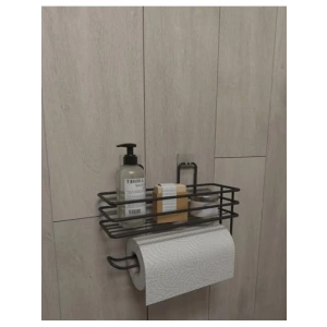 Yapışkanlı Siyah Kağıt Rulo Havluluk ve Peçetelik Düzenleyici