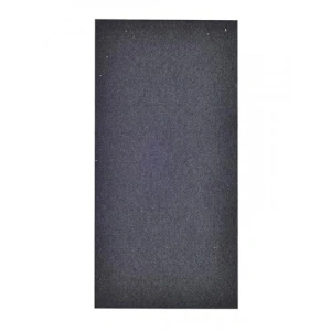 Yapışkanlı Siyah Keçe Altlık - 12 x 24 cm - Büyük Model, Parke Koruma
