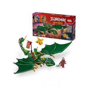 Yaratıcı LEGO Seti: Yeşil Orman Ejderhası ile 2 Minifigür, 128 Parça