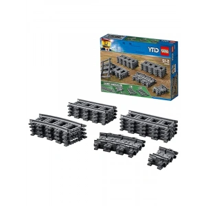 Yaratıcı Tren Rayları Seti - 20 Parça