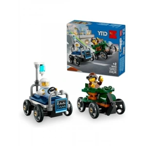 Yarış Arabası ve Uçak Temalı Yaratıcı LEGO Oyun Seti
