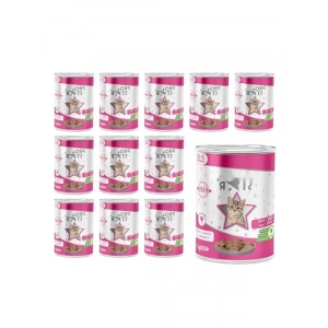 Yavru Kedi Tavuklu Pate, 400 Gr x 12 Adet Set
