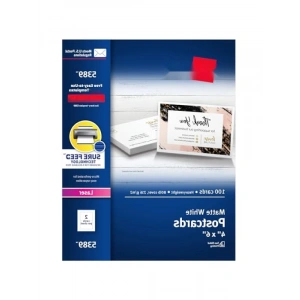 Yazdırılabilir 100 Adet 4x6 cm Kartlar, Lazer Yazıcılar için Uygun