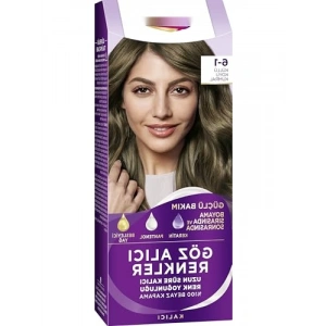 Yoğun Renkli Küllü Koyu Kumral Saç Boyası, 50ml