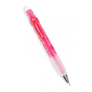 Yüksek Kaliteli 0,7 mm Mekanik Kalem, Fosforlu Pembe Renkli