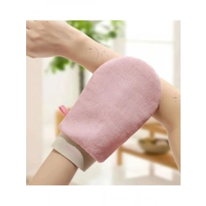 Yumuşak Peeling Eldiveni - Pembe Banyo Lifi