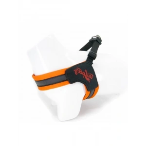 Yumuşak ve Dayanıklı V-Tipi Köpek Göğüs Tasması, Neon Turuncu, XLarge