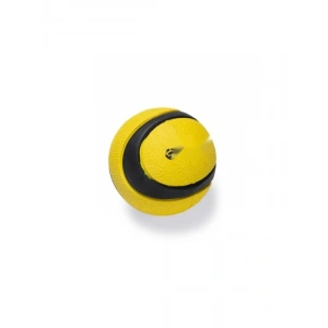 Yüzen Köpek Oyuncağı, Kauçuk, Tenis Topu, Siyah/Sarı, 6,3 cm