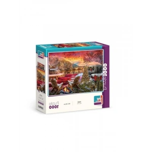 Zorlu Göç Yolu 1000 Parça Puzzle - Eğlenceli ve Detaylı Tasarım