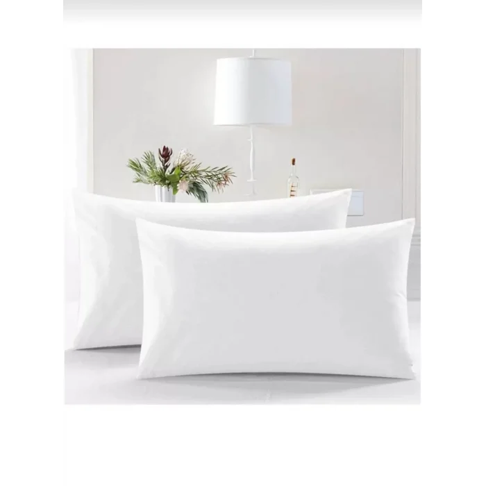 Arnay 2 Adet Çift Kişilik Doğal Yün Yastık Merinos Yünü - Beyaz