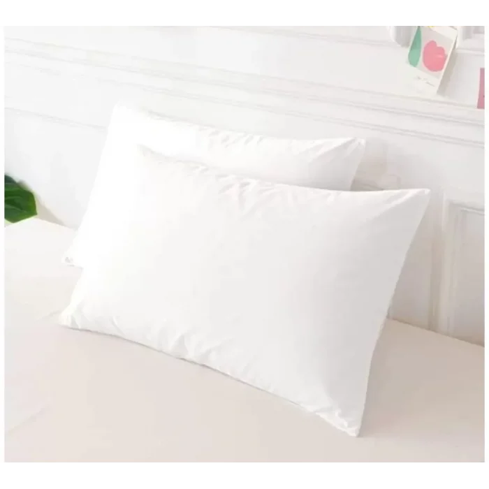 Arnay 2 Adet Çift Kişilik Doğal Yün Yastık Merinos Yünü - Beyaz