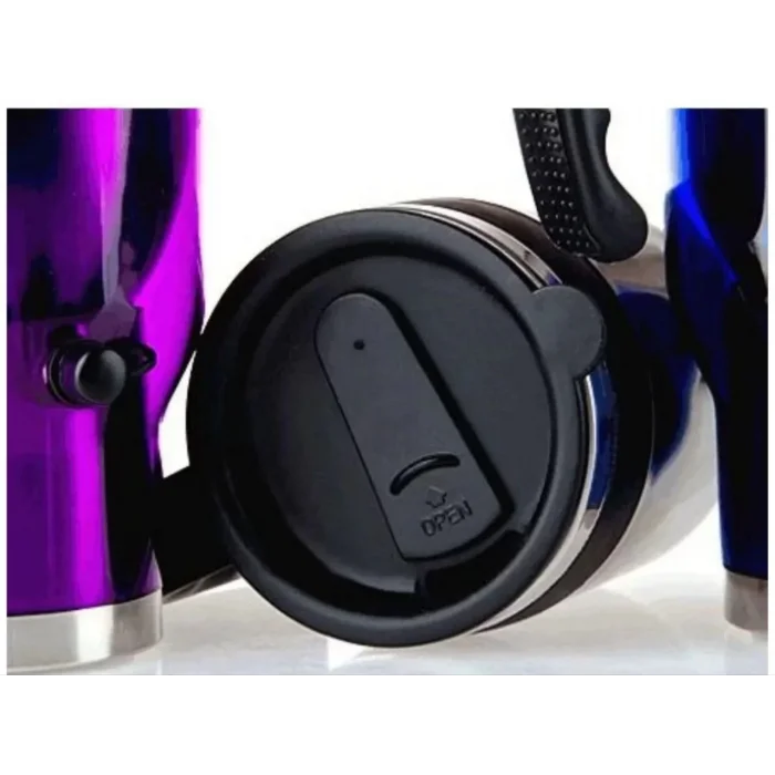 Arnay Çakmak Girişli Su Isıtıcı Termos Bardak Araç İçi Keetle - Gümüş