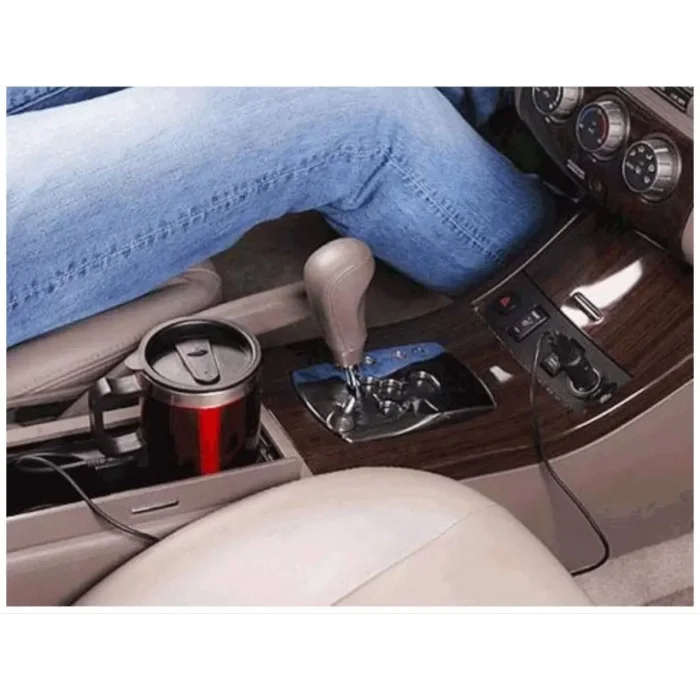 Arnay Çakmak Girişli Su Isıtıcı Termos Bardak Araç İçi Keetle - Gümüş