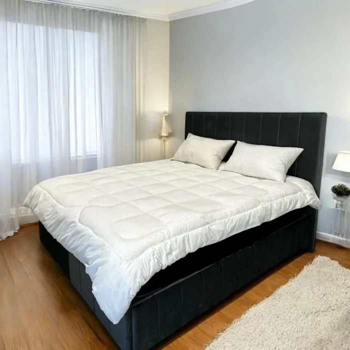 Arnay Çift Kişilik Doğal Yün Yorgan Ve Yastık Takımı - Beyaz