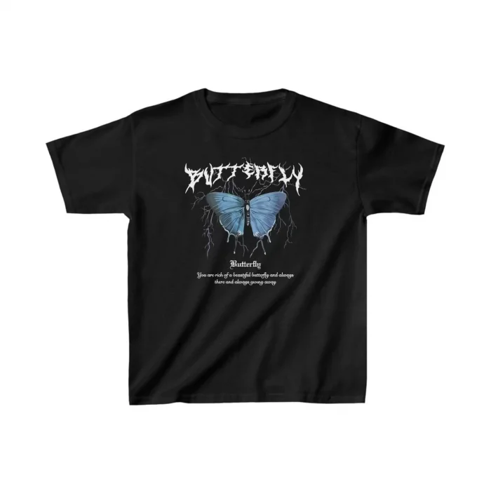 Arnay Çocuk Kız Baskılı T-shirt - Siyah