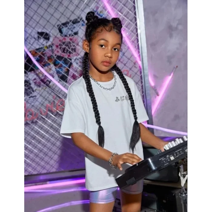 Arnay Çocuk Unisex Baskılı T-shirt - Beyaz