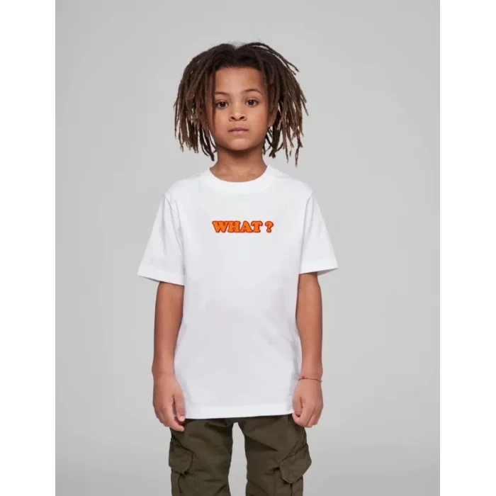 Arnay Çocuk Unisex Baskılı T-shirt - Beyaz