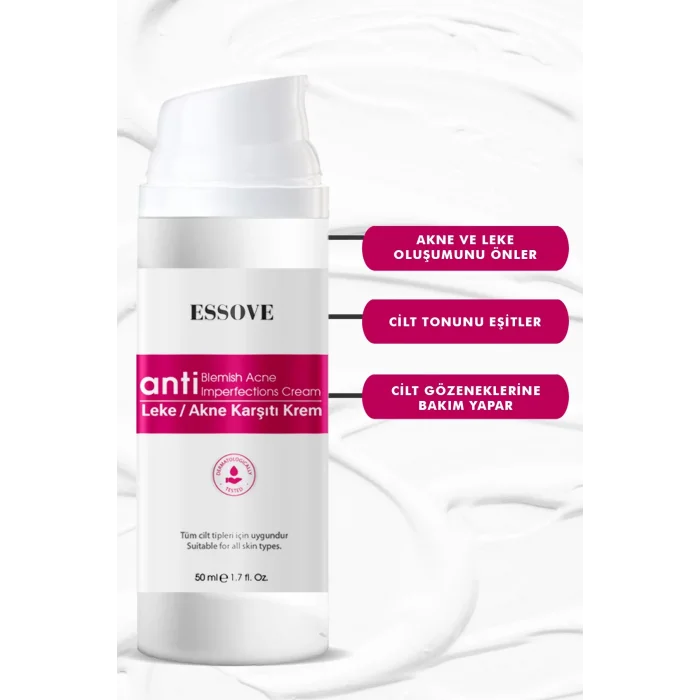 Arnay Essove Akne Ve Leke Karşıtı Krem 50ml