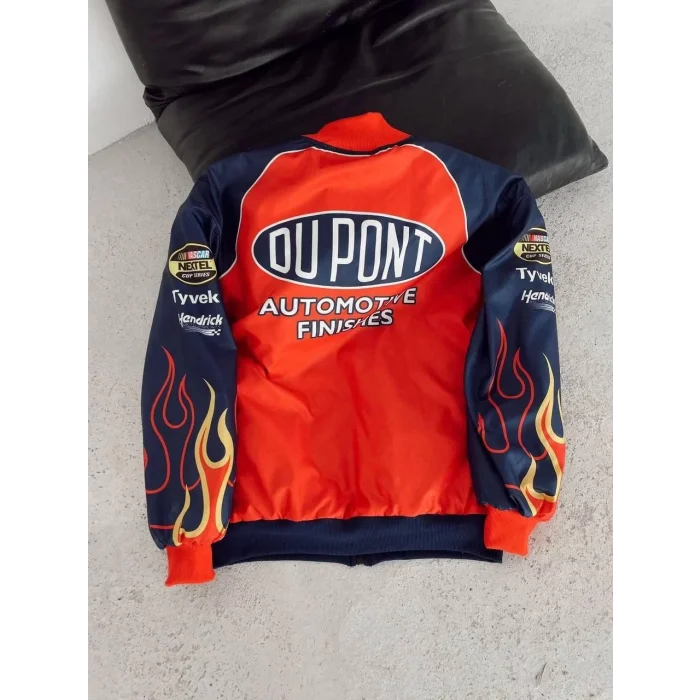 Arnay Kadın Dijital Baskılı Bomber Ceket - Kırmızı