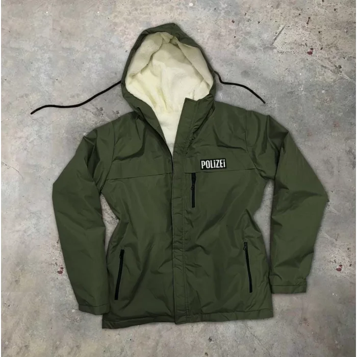 Arnay Kadın Uzun K  Kapüşonlu  İçi Kürklü Mont - Haki