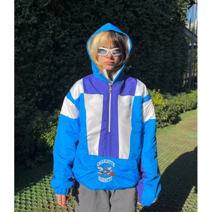 Arnay Kadın Yarım Fermuarlı İçi Astarlı Mont - Mavi